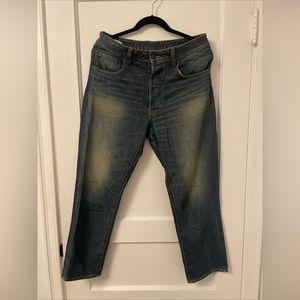 6397 jeans Size 28 - Shorty Dirty Wash Only Worn Twice! Gorgeous Denim